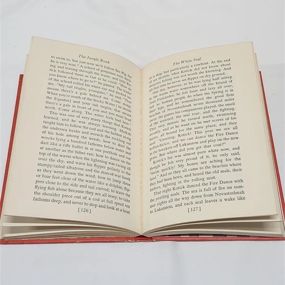 Vintage 1963 "The Jungle Book" Hardcover Book by Rudyard Kipling - Picture 3 of 3